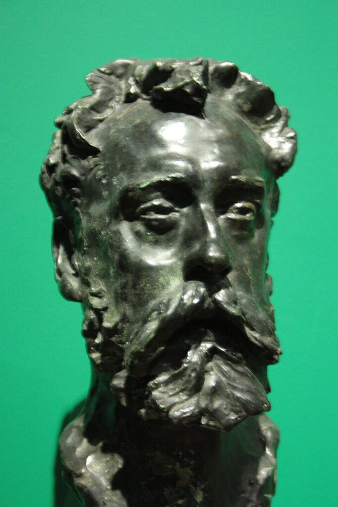 Εικόνα 2-Προτομή του W.E. Henley (Αύγουστος Ροντέν)